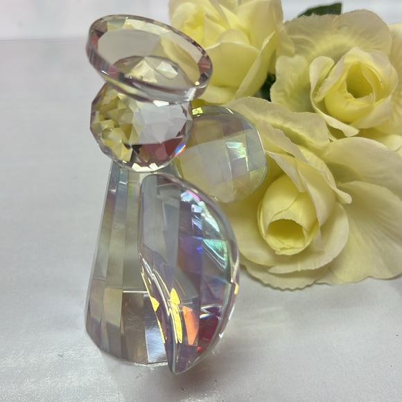 💎CRYSTAL ANGEL 4.5” TALL SPARKLING & BEAUTIFUL 💎 - Picture 6 of 8